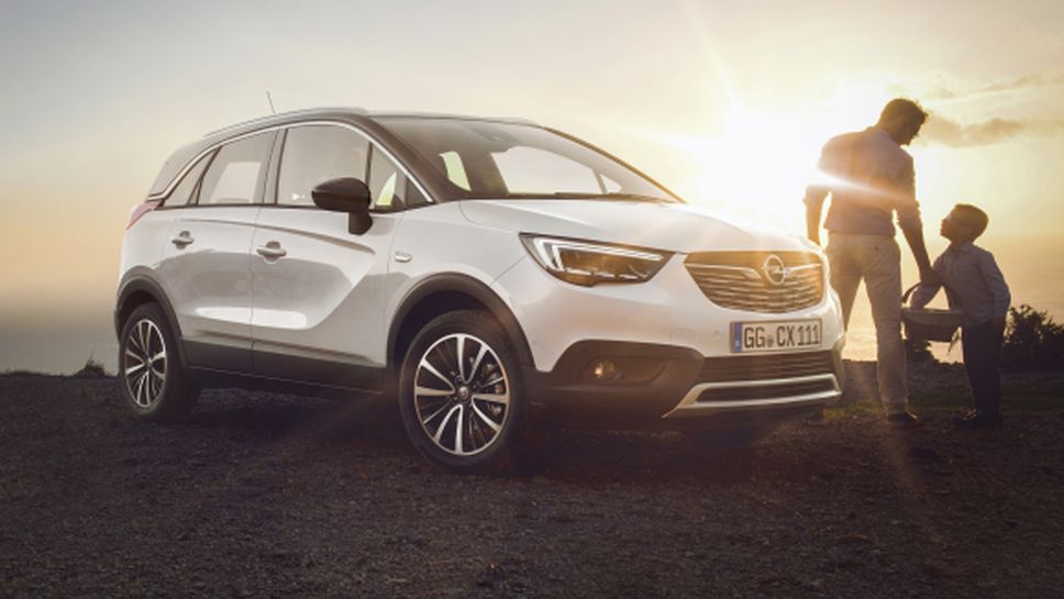 Opel показаха новия си стилен SUV - Crossland X (Снимки и видео)