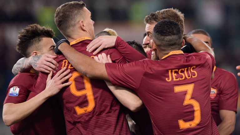 Рома показа вдъхновяващ футбол и помете Сампдория по пътя към 1/4-финала (видео)