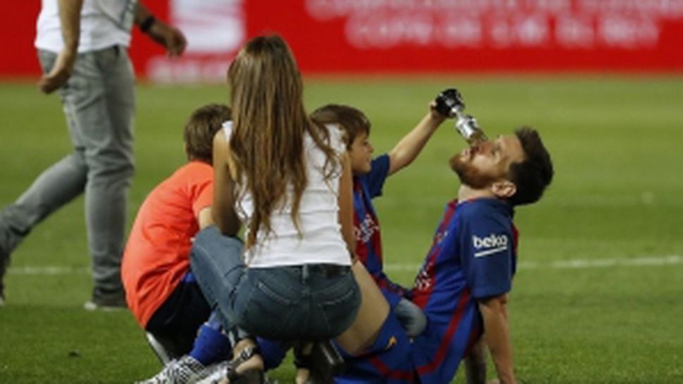 Семейният празник в отбора на Барселона