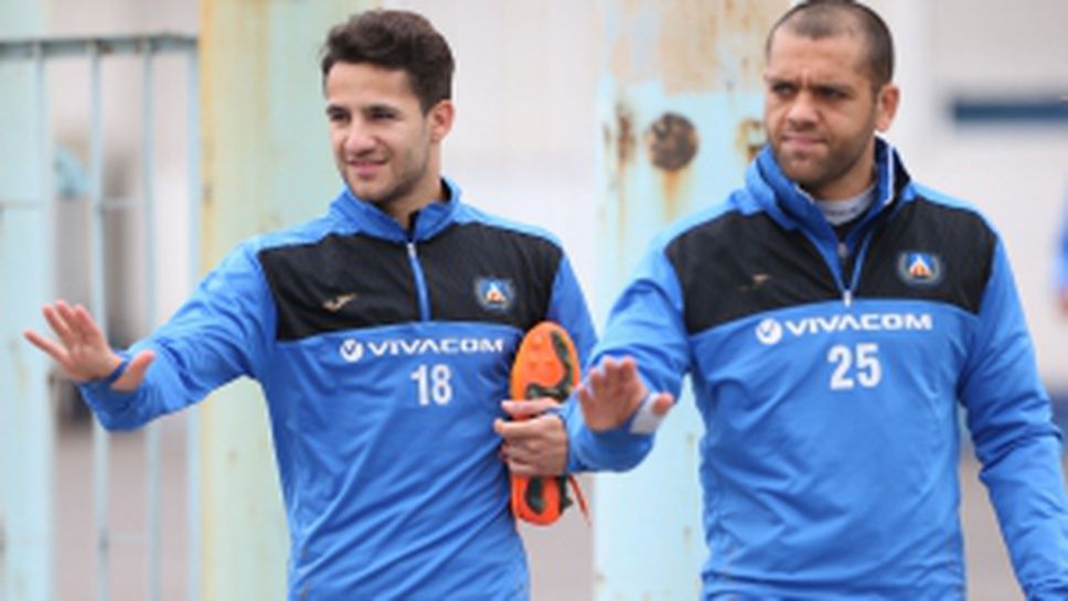 Левски тренират след празниците