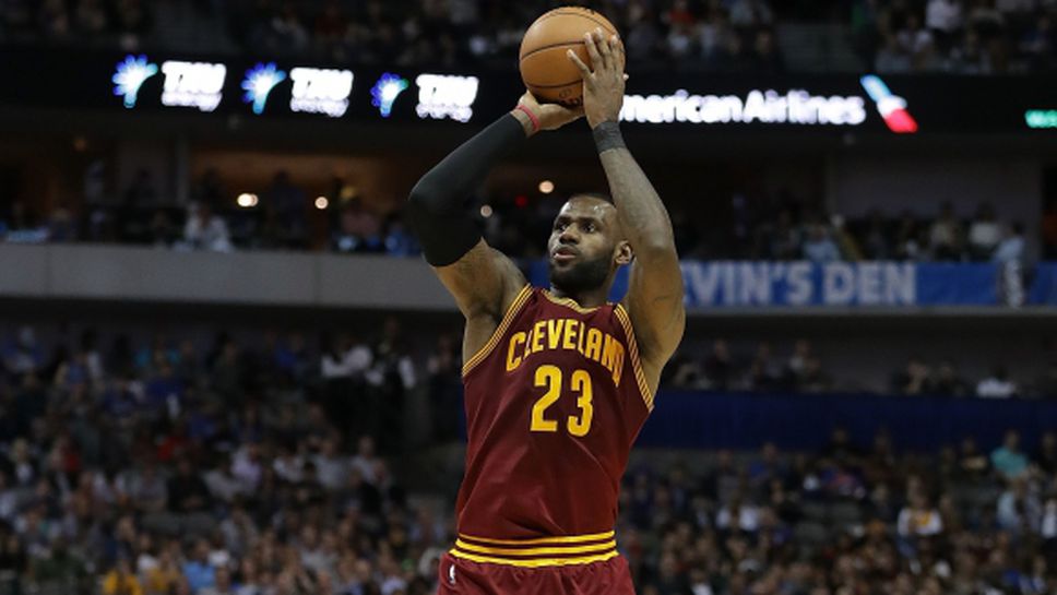 Шампионът Кливланд с 33-та победа за сезона