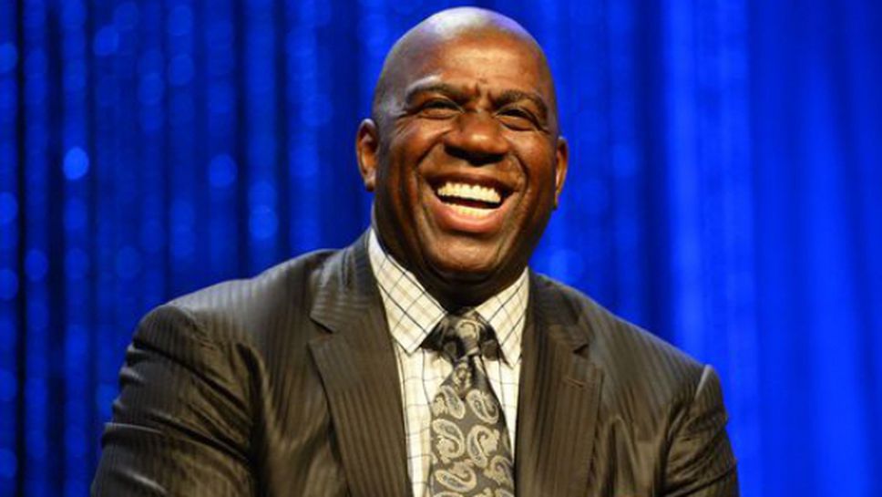 Меджик Джонсън ще помага на ЛА Лейкърс