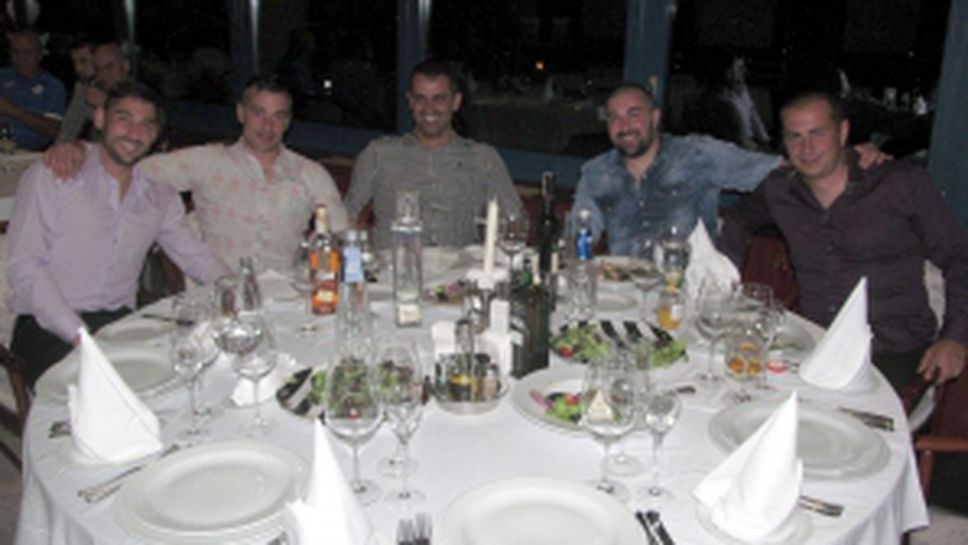 Дунав (Русе) празнува класирането си за "А" Група