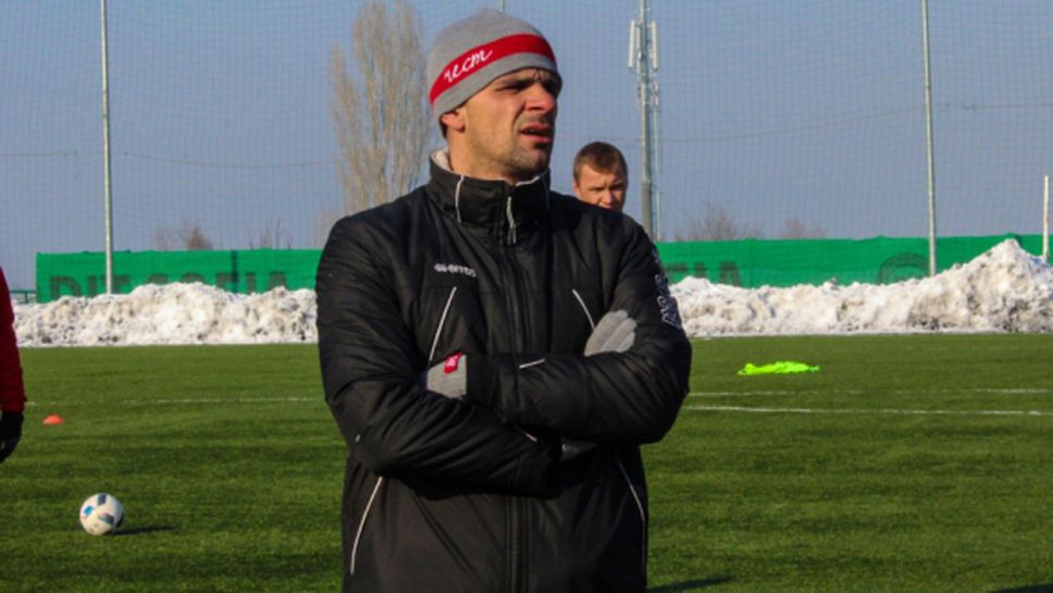 Валентин Илиев: Доволен съм от моите футболисти, учим се от грешките