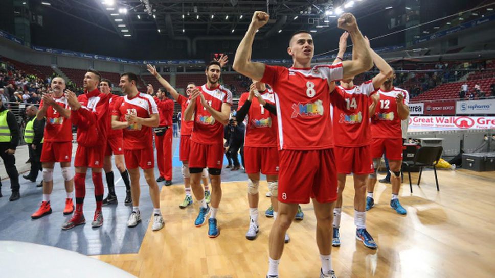 ЦСКА си гарантира минимум сребърните медали