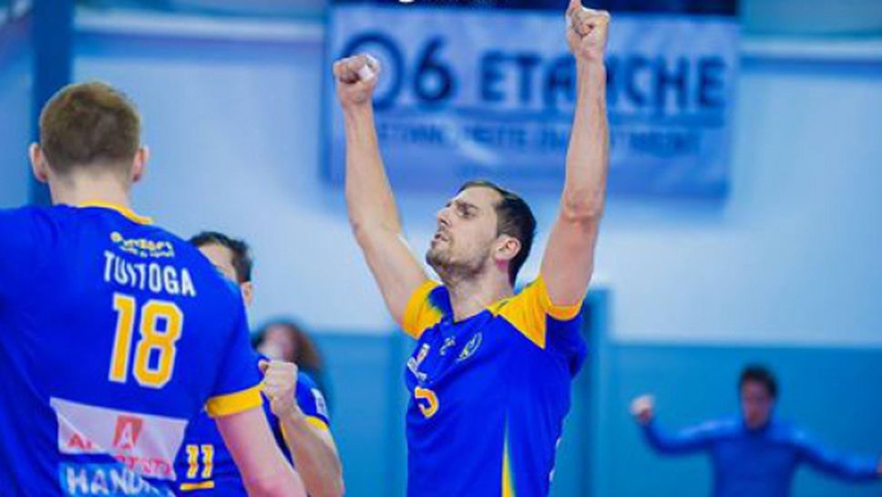 Български волейболист впечатли цяла Франция
