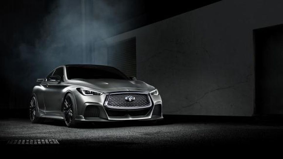 Това е Infiniti Project Black S, вдъхновен от Ф1