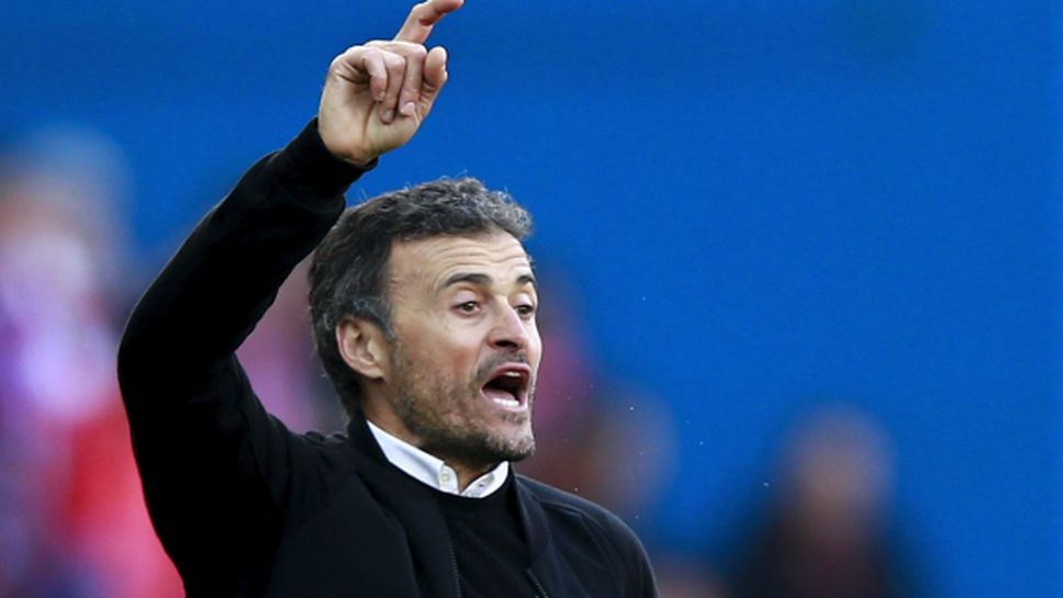 Седемте варианта пред Луис Енрике, всички са в схема 3-4-3