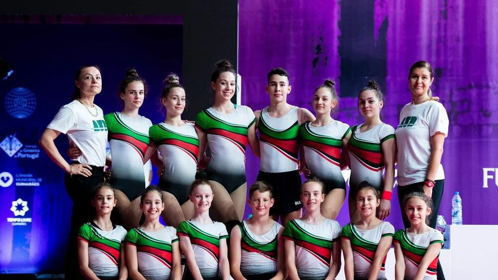 Българските състезатели се класираха за девет финала на Световното по спортна аеробика за юноши