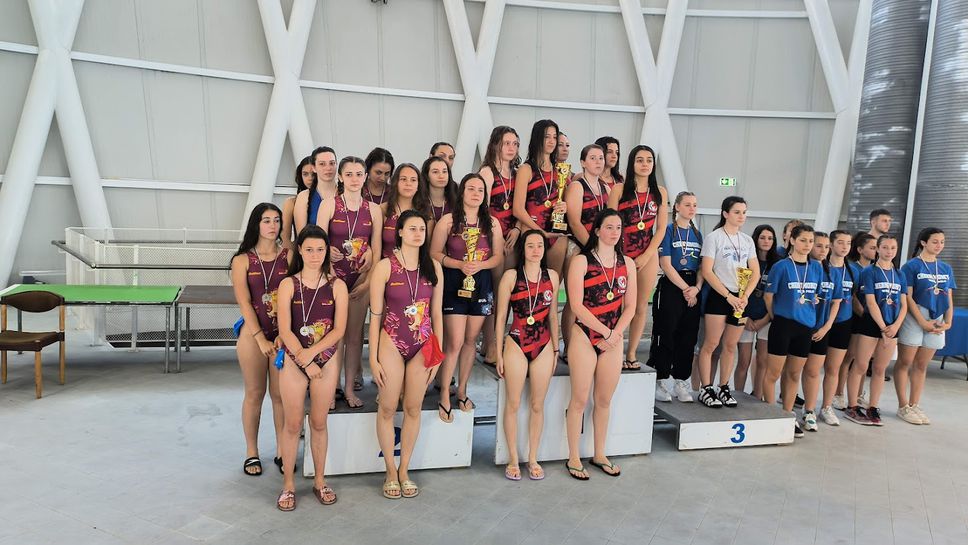 Локомотив НН спечели четвърта поредна титла по водна топка за жени