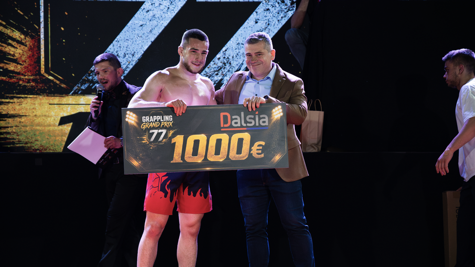 Виктор Григоров е големият победител в Grappling Grand Prix 77
