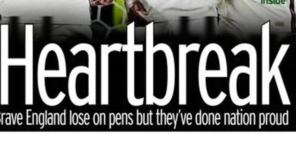 Пресата в Англия след финала на Евро 2020