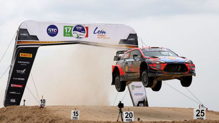 За последно керванът на WRC посети Мексико през март 2020