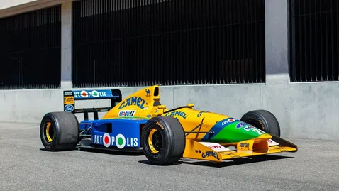  Продава се автомобил, каран от Шумахер и Пикет през 1991 