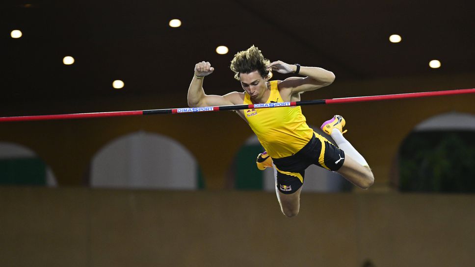 Шведът Арманд Дуплантис счупи собствения си световен рекорд по овчарски