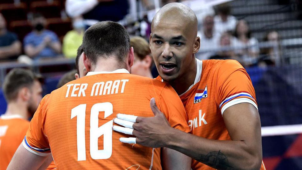 Нидерландия изстрада класиране на 1/4-финал след 3:2 срещу Португалия! Нимир заби 37 точки 🏐