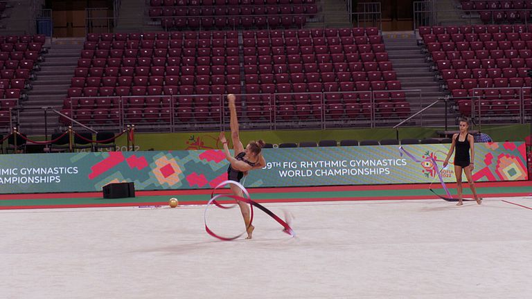 Боряна Калейн и Стилияна Николова с последна подиум тренировка преди старта на Световното първенство