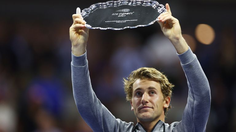 Норвежецът Каспер Рууд не можа да стане първият представител на