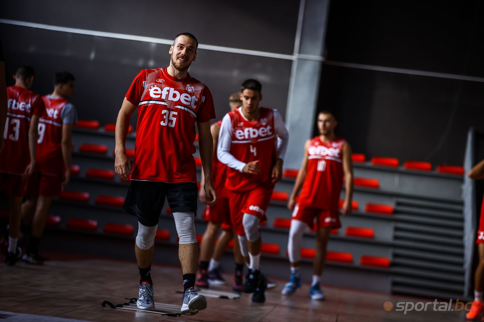  Тренировка на баскетболния ЦСКА 