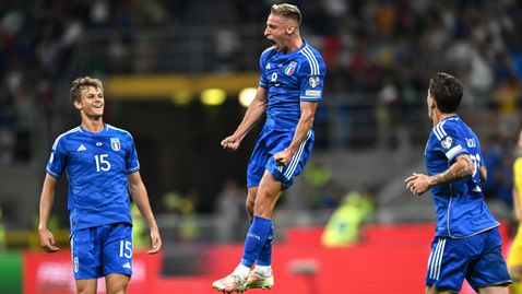 Италия постигна първи и много важен успех в ерата "Спалети"