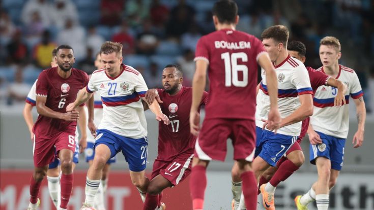 Катар и Русия завършиха наравно в приятелски мач