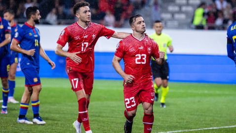 Швейцария се разправи с Андора за едно полувреме