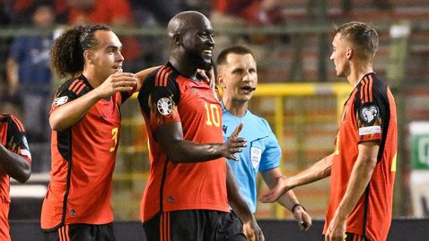 Белгия вкара пет на Естония