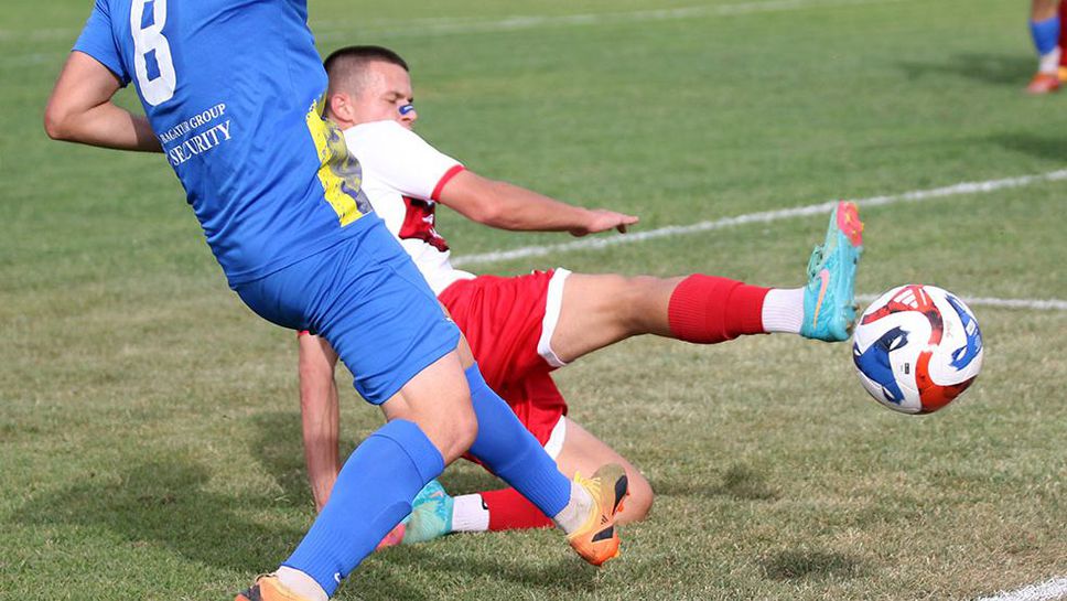 0 0 приключиха в град Левски едноименния тим и Партизан Червен