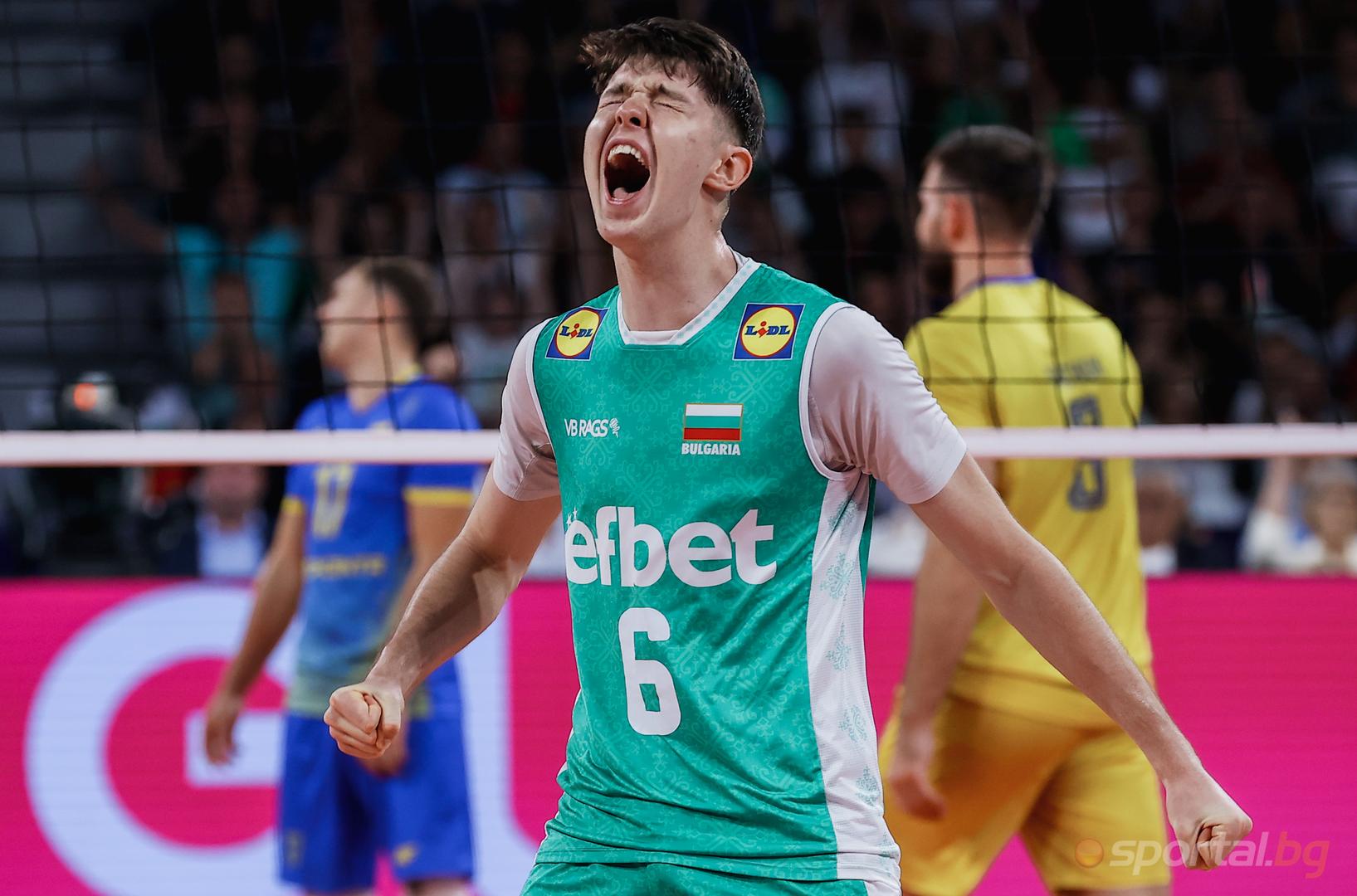 ЕВРОВОЛЕЙ 2026 / България 1:3 Украйна