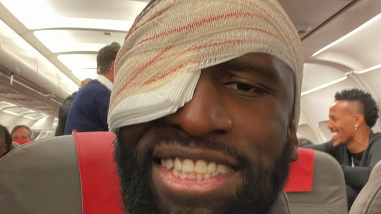 Защитникът на Реал Мадрид Антонио Рюдигер пострада при гола си