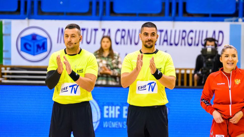 Български хандбални съдии и делегати с наряди в Европа тази седмица