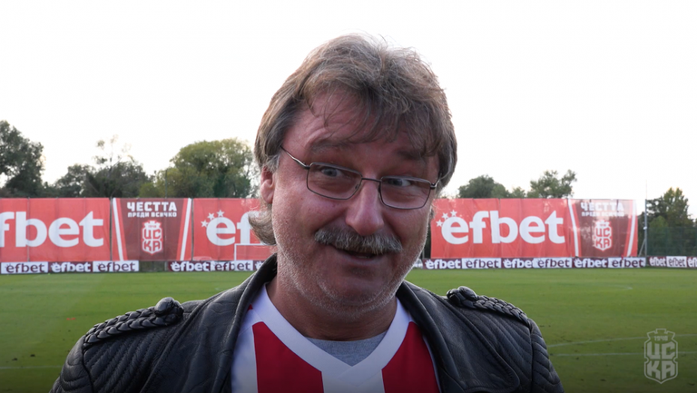 ЦСКА 1948 се похвали че има страстен привърженик от Германия