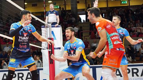 Илия Петков и Георги Татаров с първи мач за сезона с Гротацолина