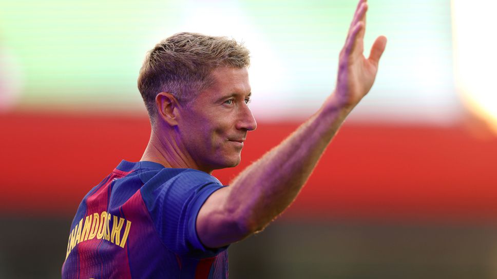 По всичко изглежда, че Левандовски кара последния си сезон в Барселона
