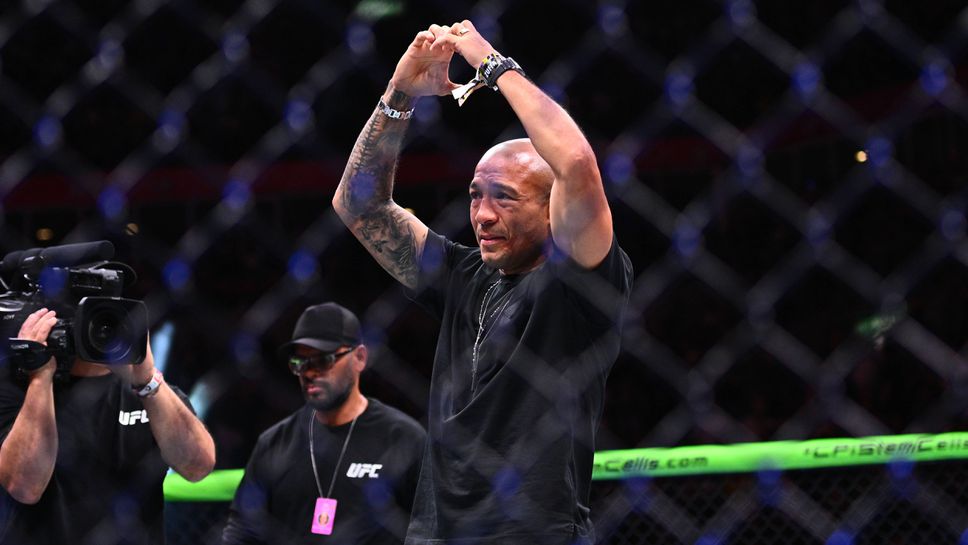 Легендата Алдо с емоционален момент на UFC Рио