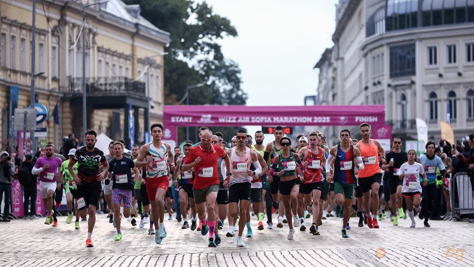 Софийският маратон ще се проведе на 11 октомври съобщиха организаторите