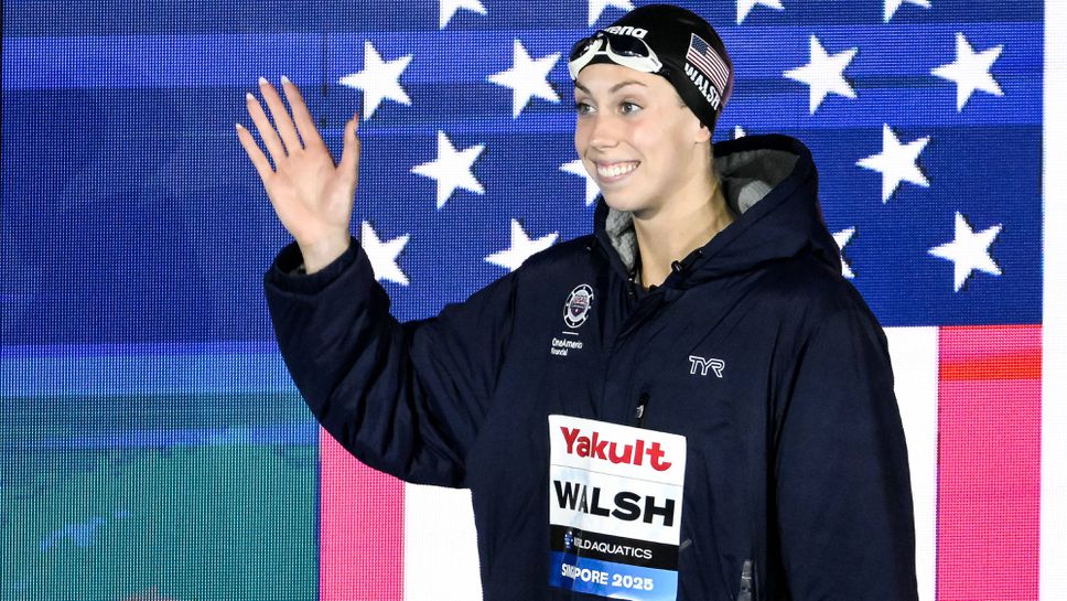 Гретчен Уолш постави нов световен рекорд на 50 метра бътерфлай