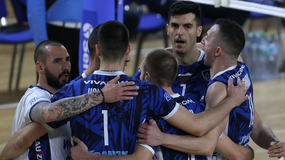 Efbet Супер Волей: Левски - Дунав (Русе) 3:0