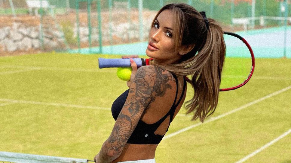 Скандално тенис гадже показа убийствено тяло