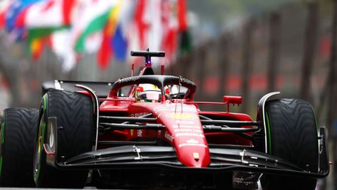 От Ферари обясниха издънката с гумите на Леклер