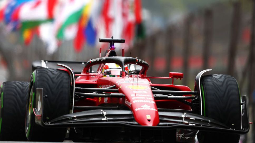 От Ферари обясниха издънката с гумите на Леклер