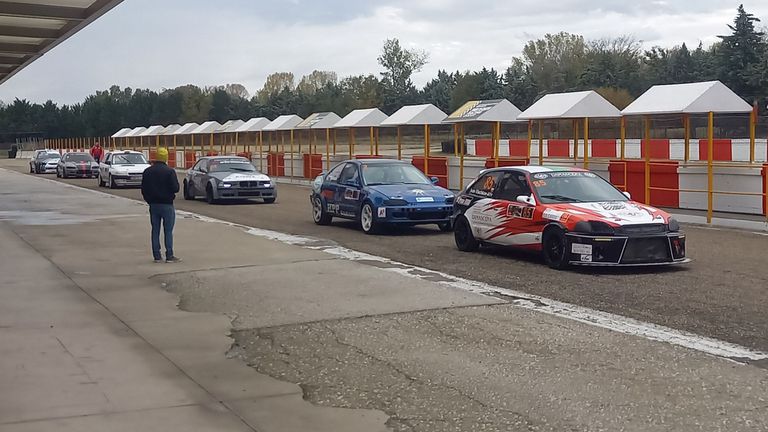 Иван Влъчков с Хонда Сивик ще стартира първи в своя
