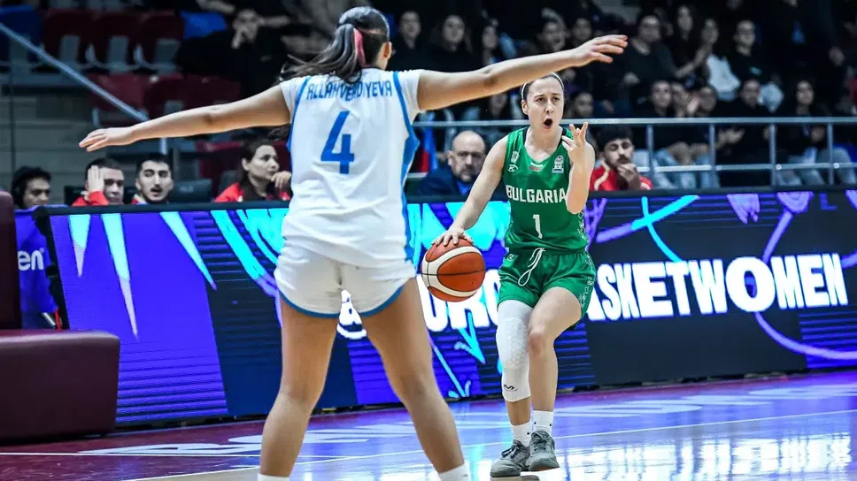 Националният отбор на България за жени стартира с убедителна победа