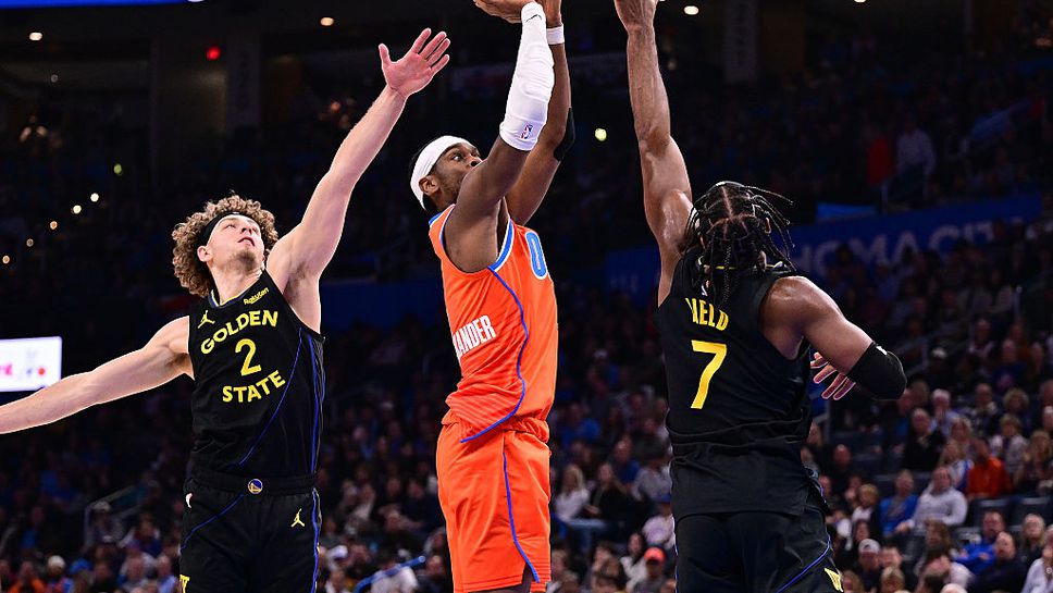 Шей Гилджъс-Алекзандър изведе Оклахома Сити до успех срещу Голдън Стейт