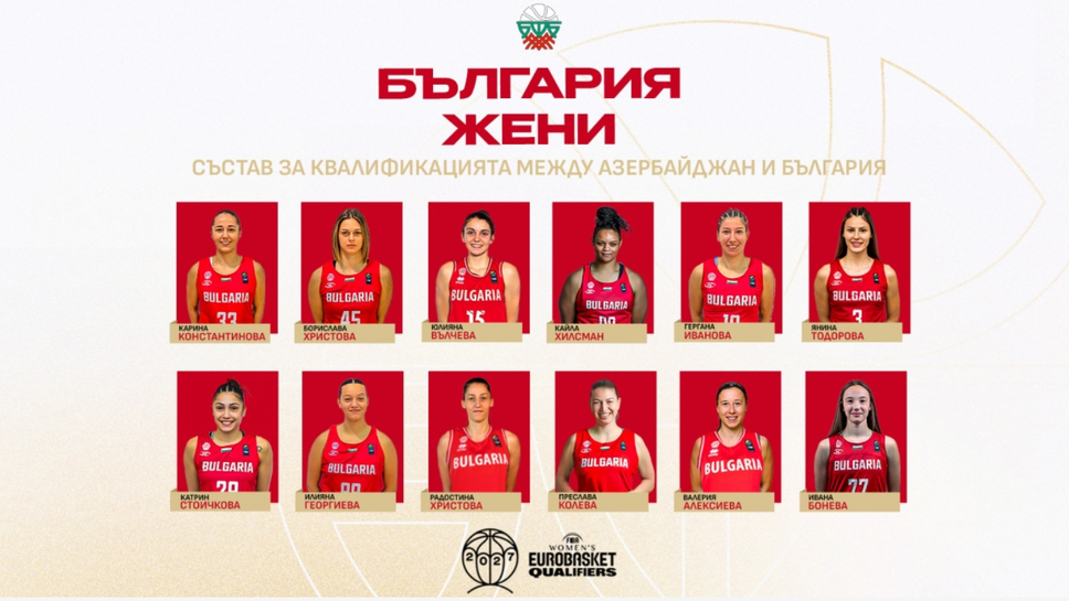 Селекционерът на женския национален отбор по баскетбол на България Таня