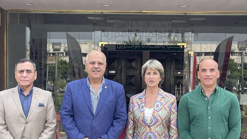Председателят на БОК Весела Лечева беше гост на Египетския олимпийски