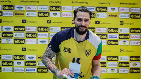 MVP Тодор Алексиев: Влязохме с напрежение в мача, но след това се справихме