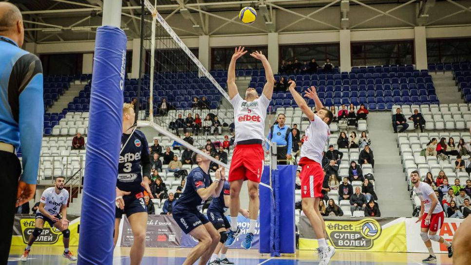 Efbet Супер Волей: Марек Юнион Ивкони - ЦСКА 0:3 🏐