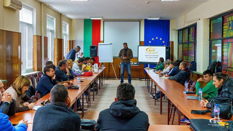 Българска федерация по волейбол продължава стартираната миналия месец инициатива за