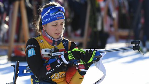  Носителката на Световната купа по биатлон Франциска Пройс загатна за отдръпване 